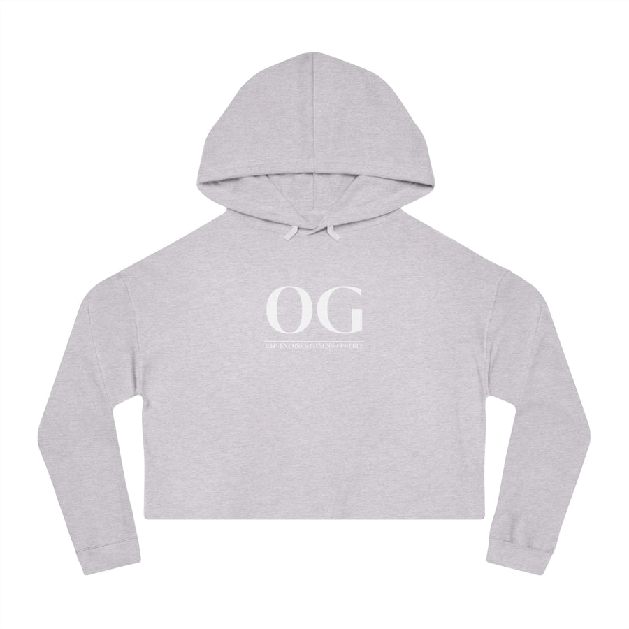 Women's Crop Hooded Sweatshirt - OG