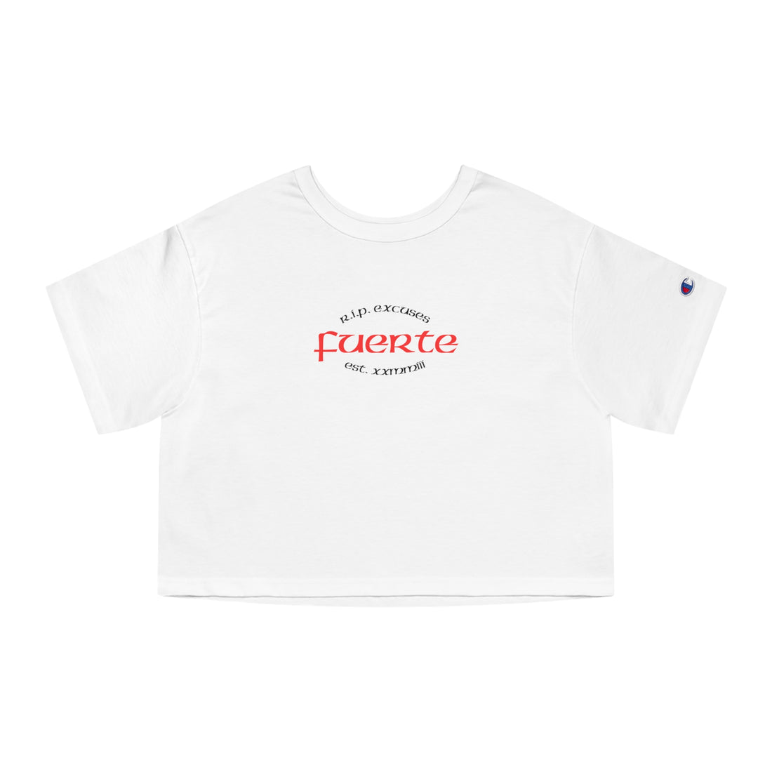 Champion Women's Crop Tee - FUERTE