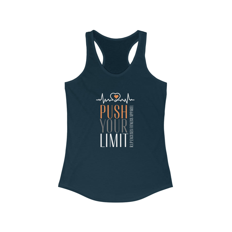 Women's Racerback Tank - Push Your Limit