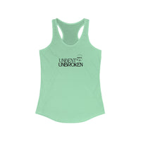 Women's Racerback - Unbent Unbroken