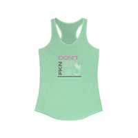 Women's Racerback Tank - Don't Give Up