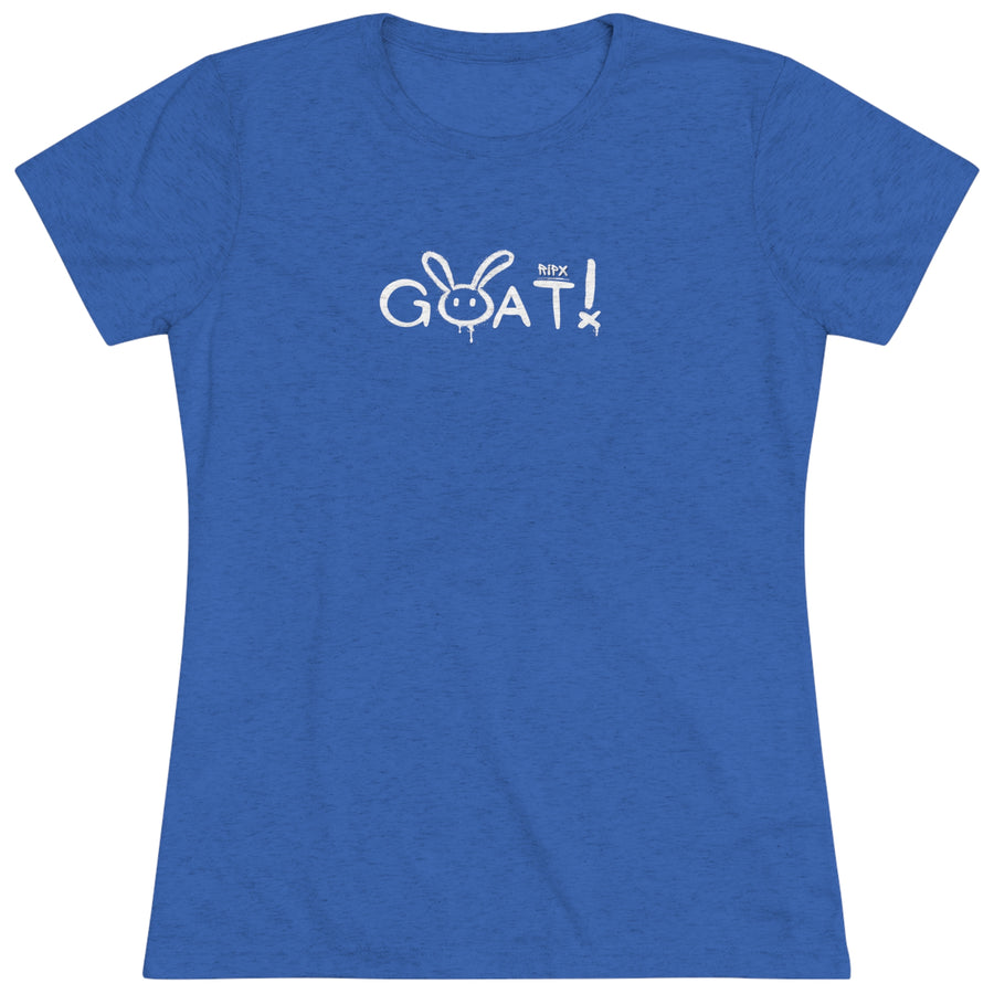 Women's Tri-blend Tee - GOAT