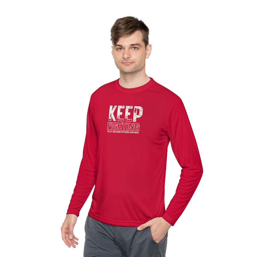 Unisex Lightweight Long Sleeve - Keep Fighting