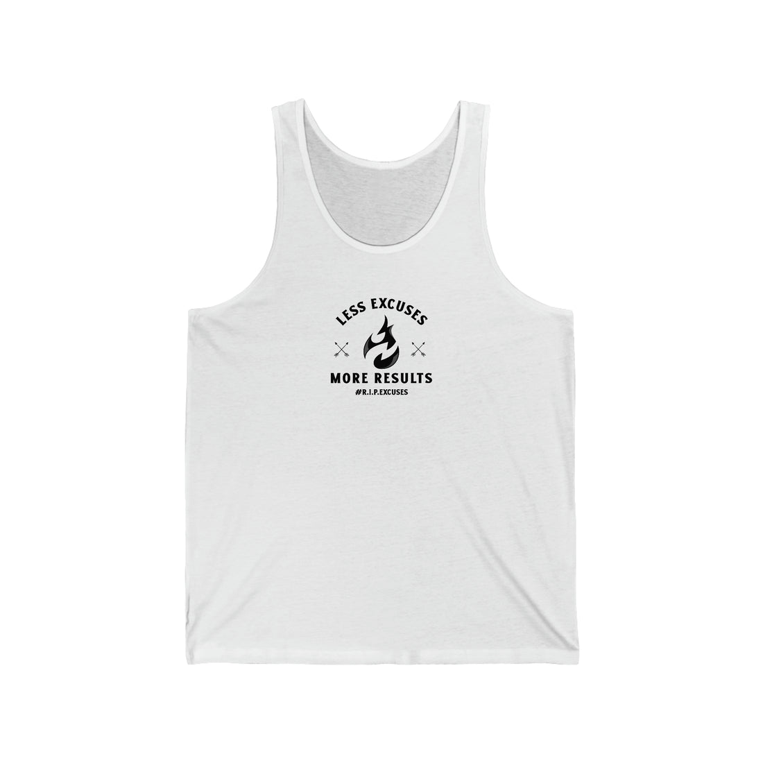 Men's Softstyle Tank - Less Excuses