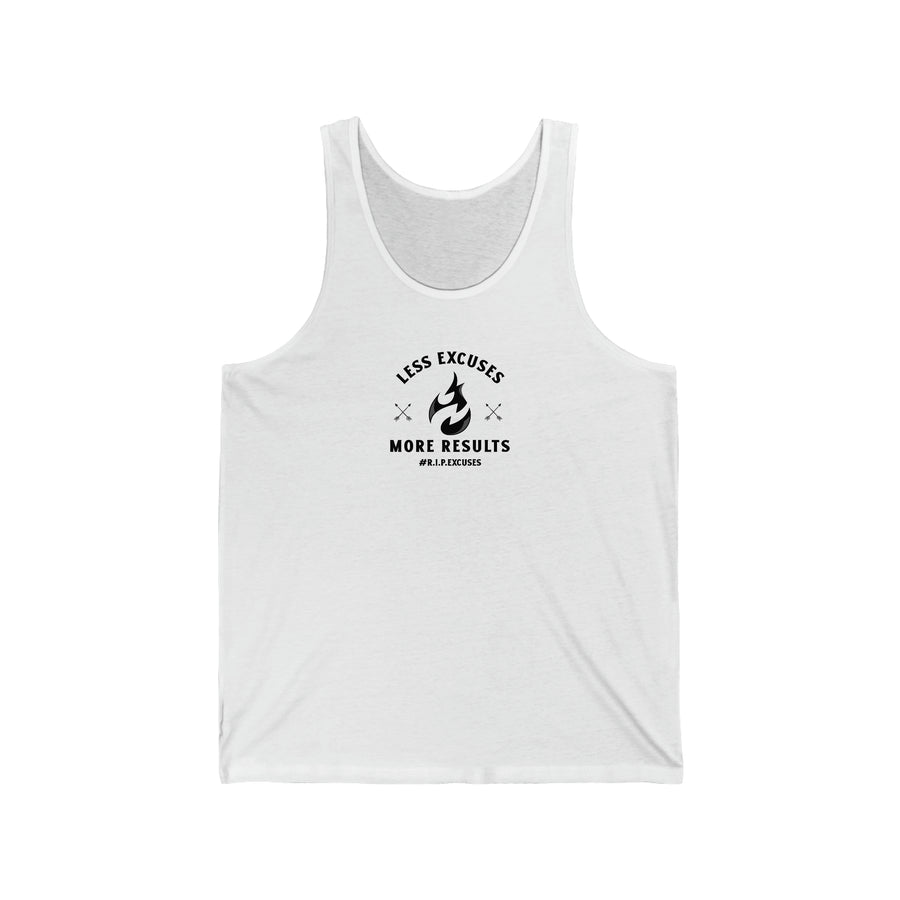 Men's Softstyle Tank - Less Excuses