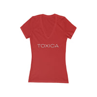 Women' Deep V-Neck Tee - TOXICA