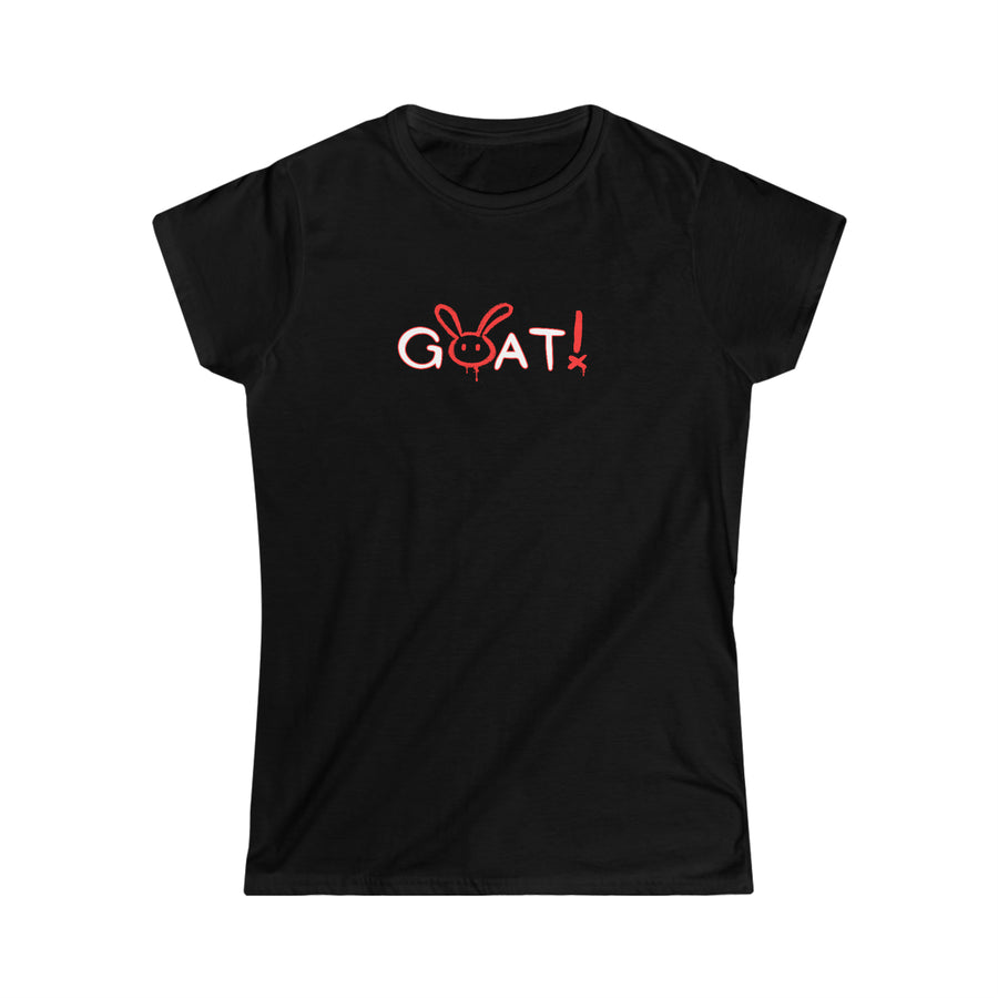 Women's Fitted Tee - GOAT