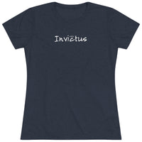 Women's Tri-blend Tee - Invictus