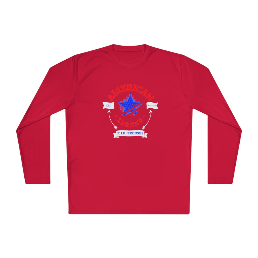 Unisex Lightweight Long Sleeve Tee - American Legend