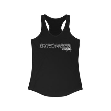 Women's Racerback - Stronger Everyday