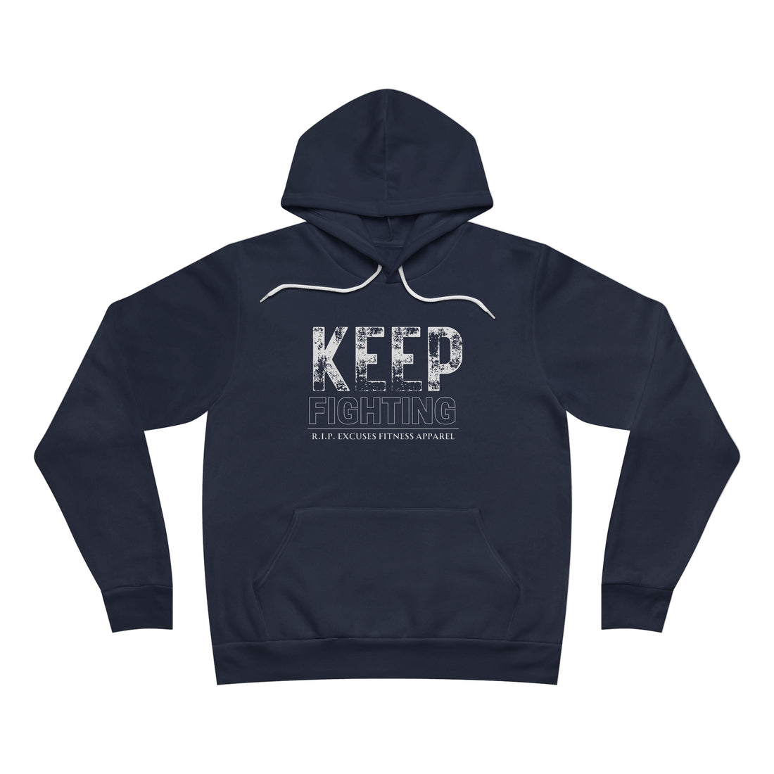 Unisex Pullover Hoodie - Keep Fighting