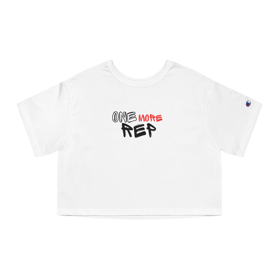 Champion Women's Crop Tee - One More Rep 2.0