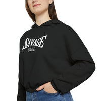 Women's Cinched Bottom Hoodie - Savage Soul