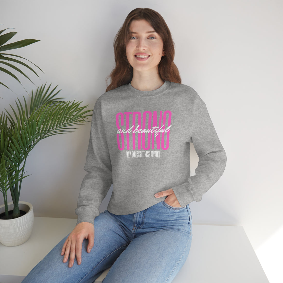 Unisex Heavy Blend Sweatshirt - Strong & Beautiful