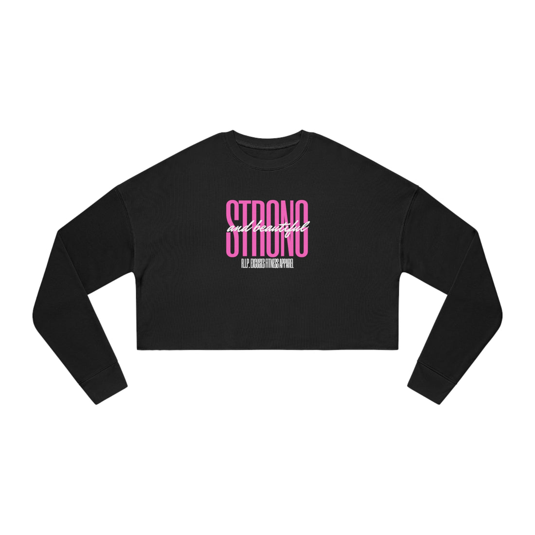 Women's Crop Long-sleeve - Strong & Beautiful