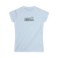 Women's Fitted Tee - Unbent Unbroken