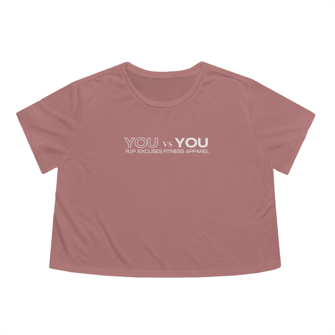 Women's Flowy Cropped Tee - You vs You