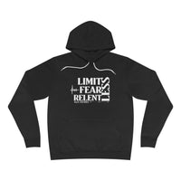 Unisex Fleece Pullover Hoodie - LimitLess, FearLess, RelentLess