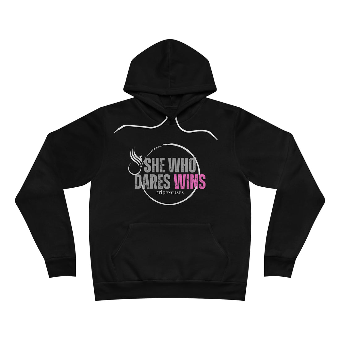 Unisex Fleece Pullover Hoodie - She Who Dares