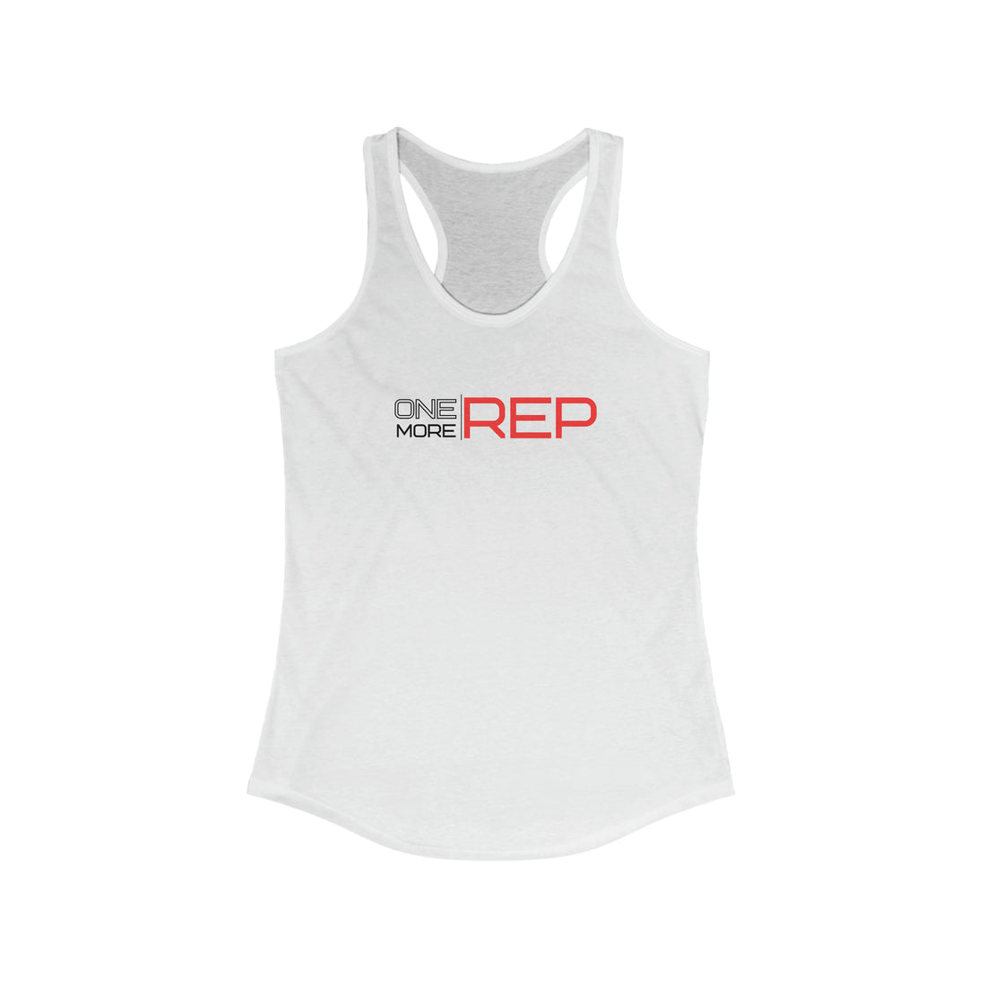 Women's Racerback - One More Rep 3.0