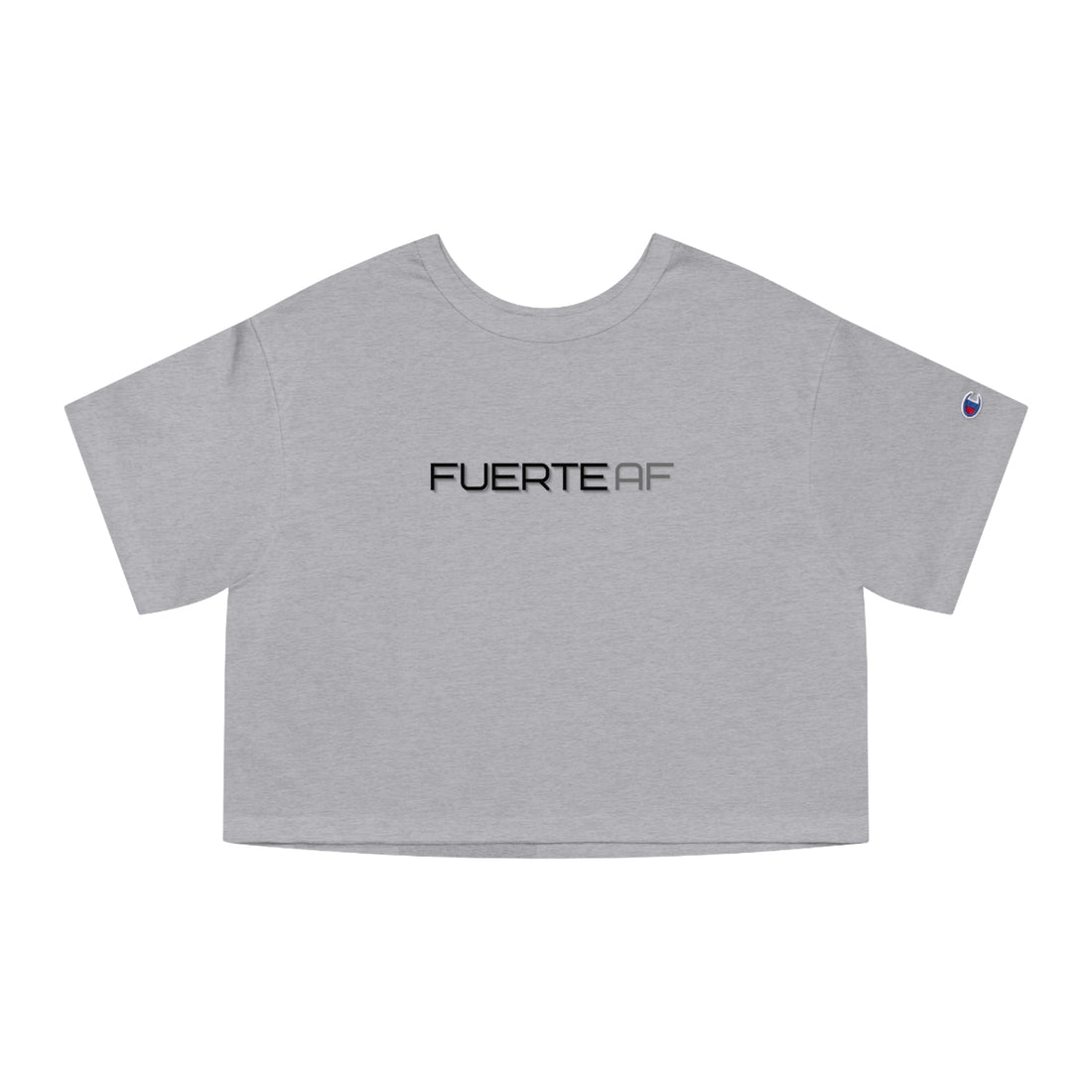 Champion Women's Crop Tee - Fuerte AF