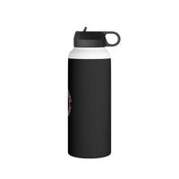 PINK RIBBON - Stainless Steel Water Bottle, Standard Lid