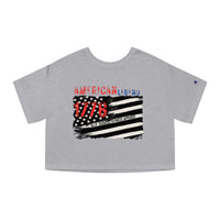 Champion Women's Crop Tee - American Legend