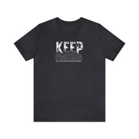 Unisex Cotton Tee - Keep Fighting