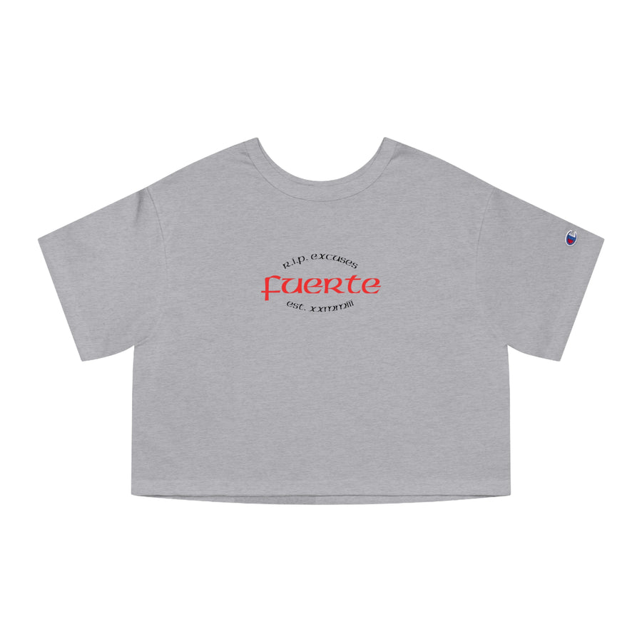 Champion Women's Crop Tee - FUERTE