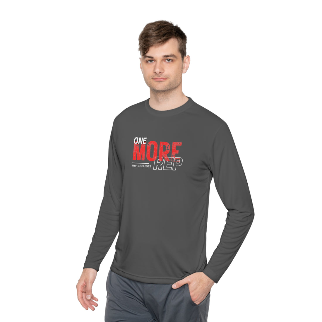 Unisex Lightweight Long Sleeve - One more Rep