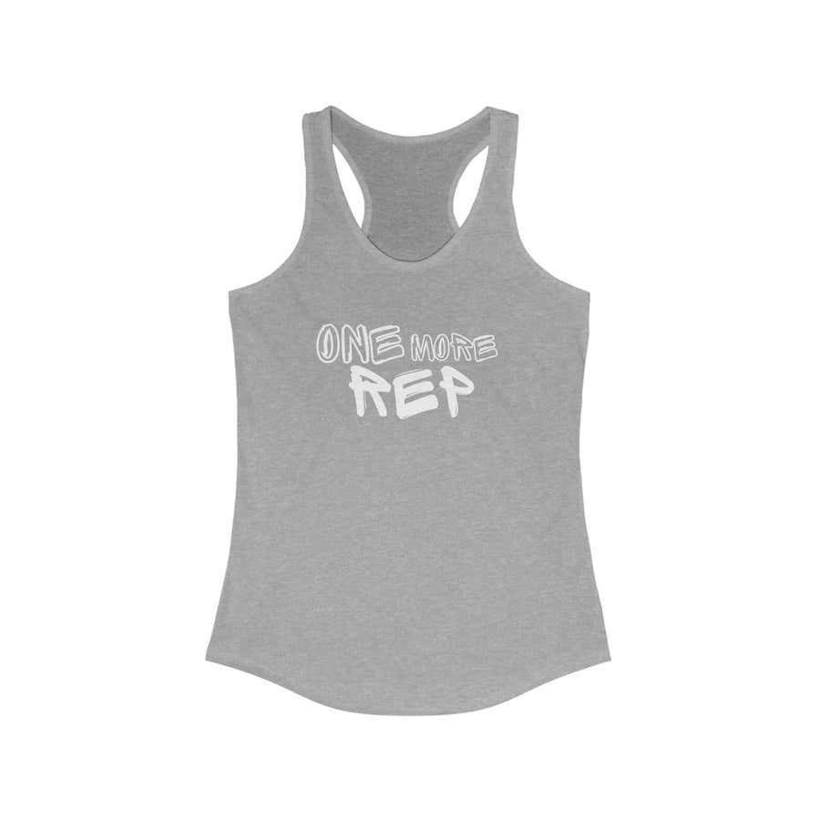 Women's Racerback - One More Rep 2v