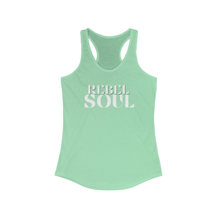 Women's Racerback Tank - Rebel Soul