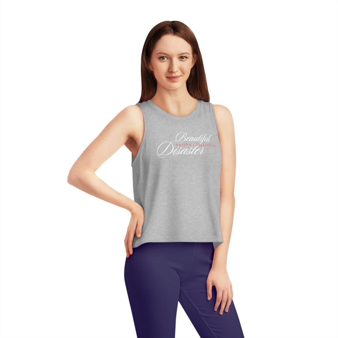 Women's Dancer Cropped Tank Top - Beautiful Disaster