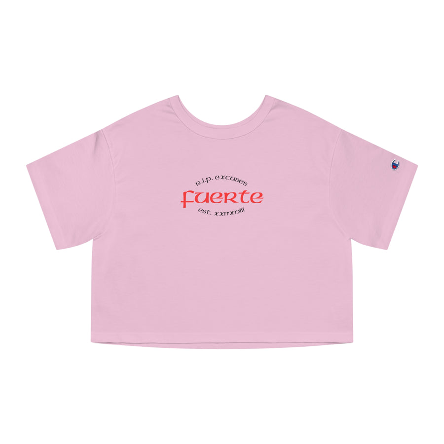 Champion Women's Crop Tee - FUERTE