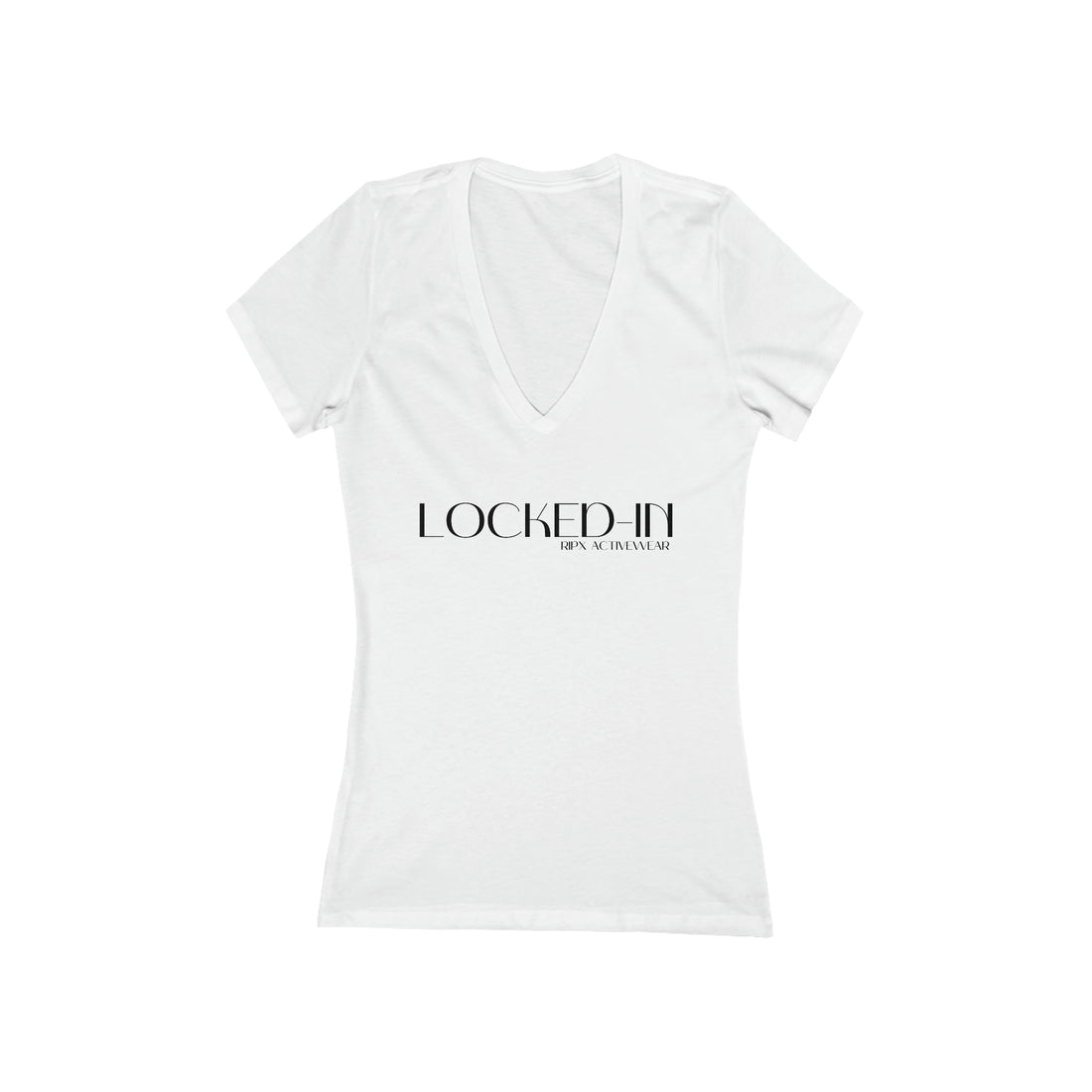 Women's V-neck Tee - Locked In