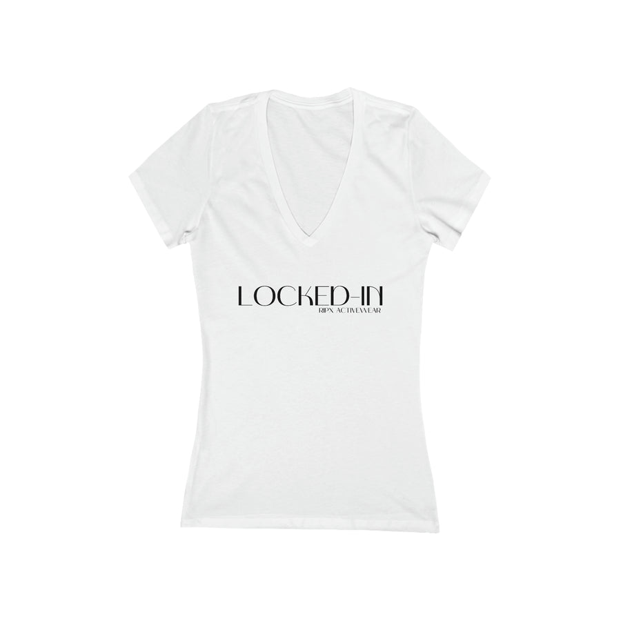 Women's V-neck Tee - Locked In