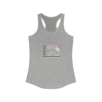 Women's Racerback Tank - Don't Give Up