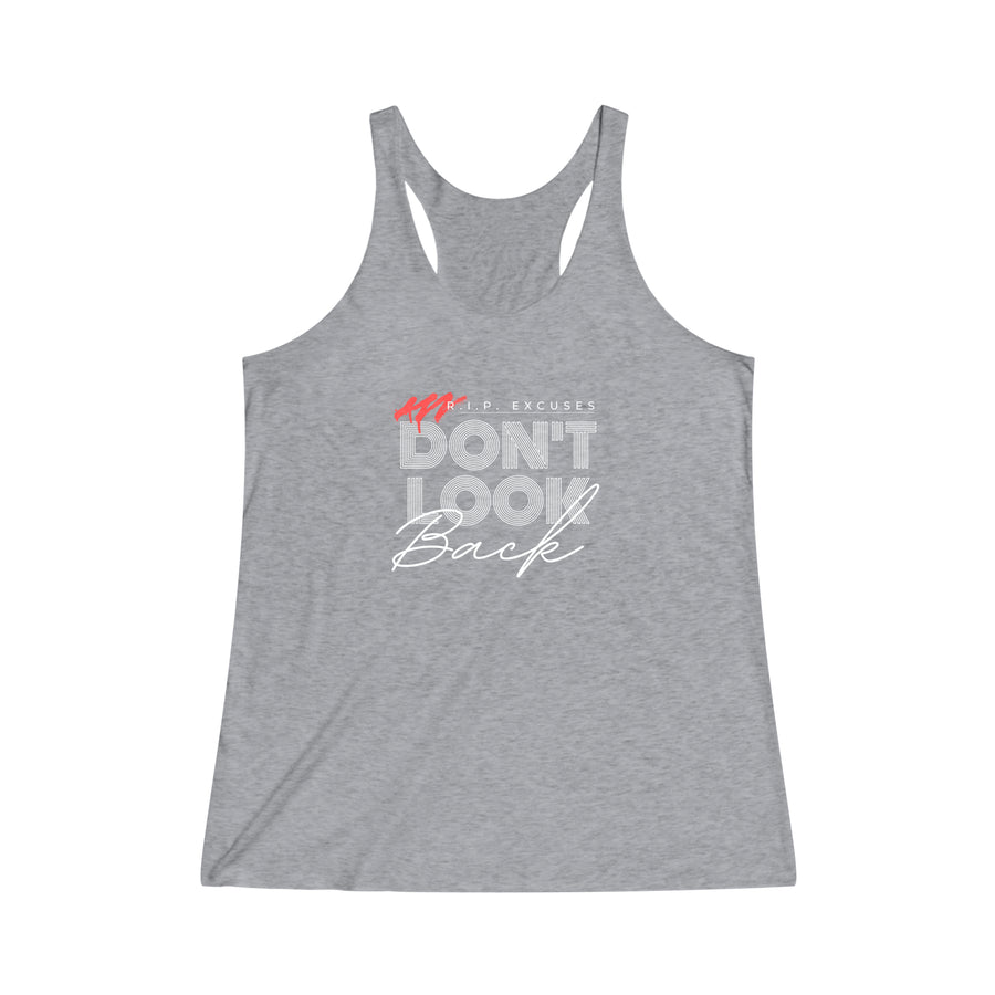 Women's Tri-Blend Tank - Don't Look Back