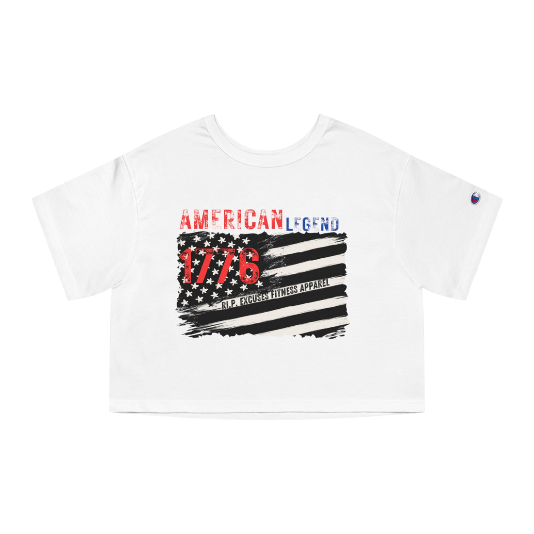 Champion Women's Crop Tee - American Legend