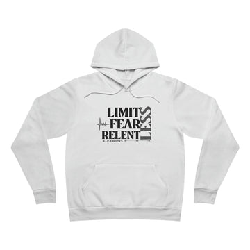 Unisex Fleece Pullover Hoodie - LimitLess, FearLess, RelentLess