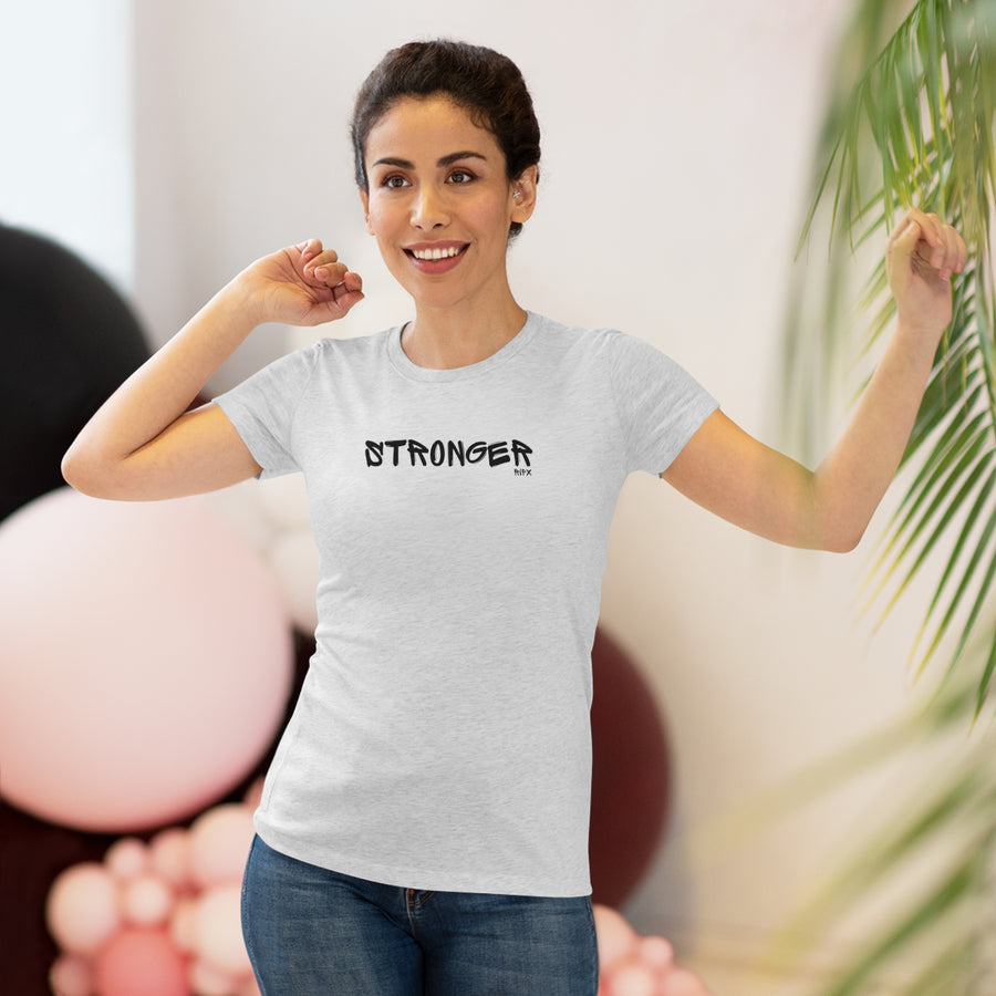 Women's Tri-blend Tee - Stronger