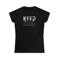 Women's Softstyle Tee - Keep Fighting