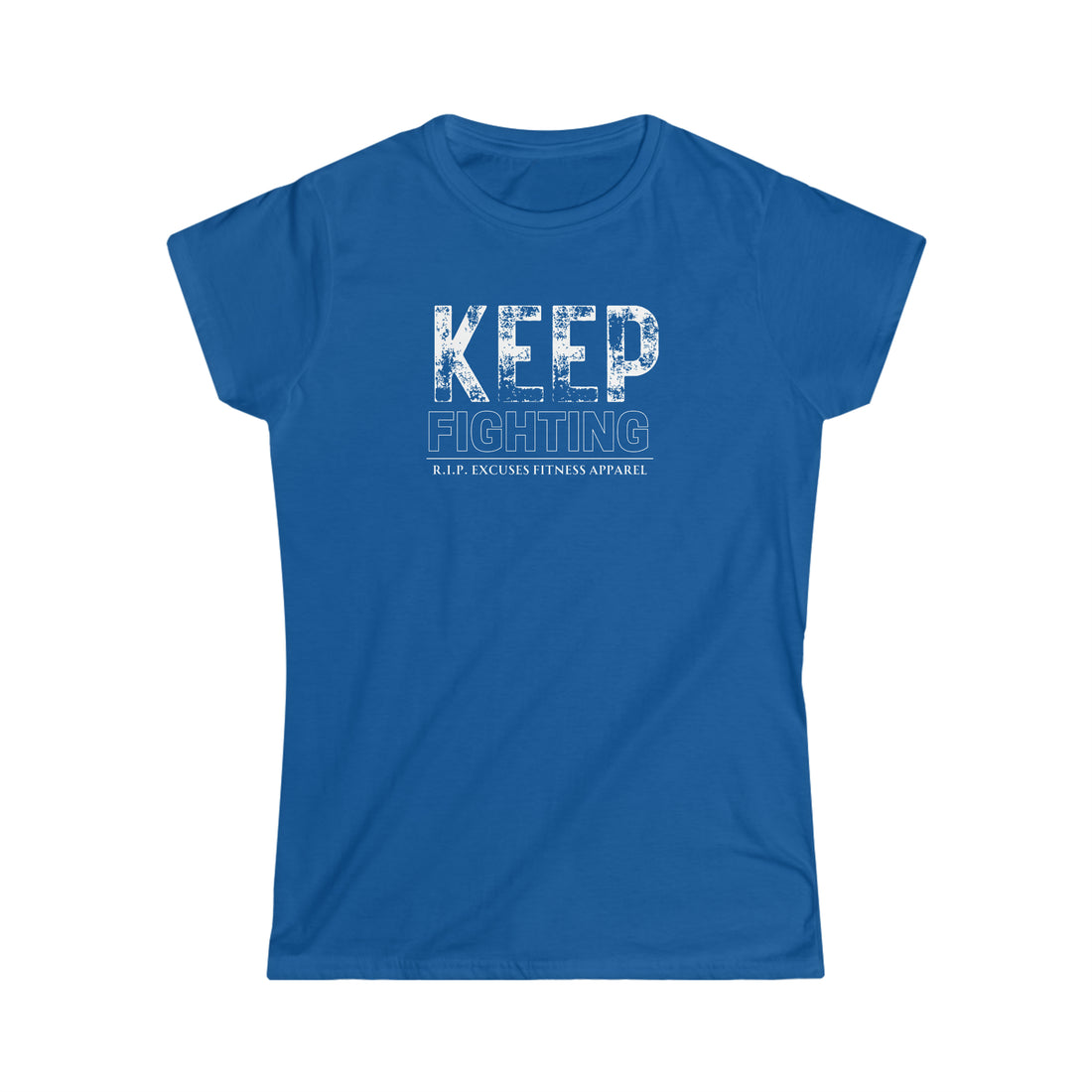 Women's Softstyle Tee - Keep Fighting