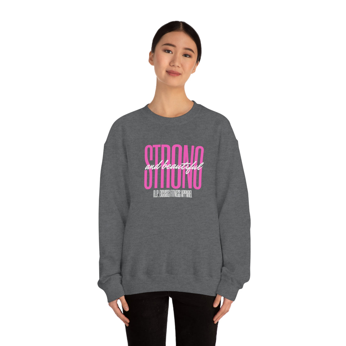 Unisex Heavy Blend Sweatshirt - Strong & Beautiful