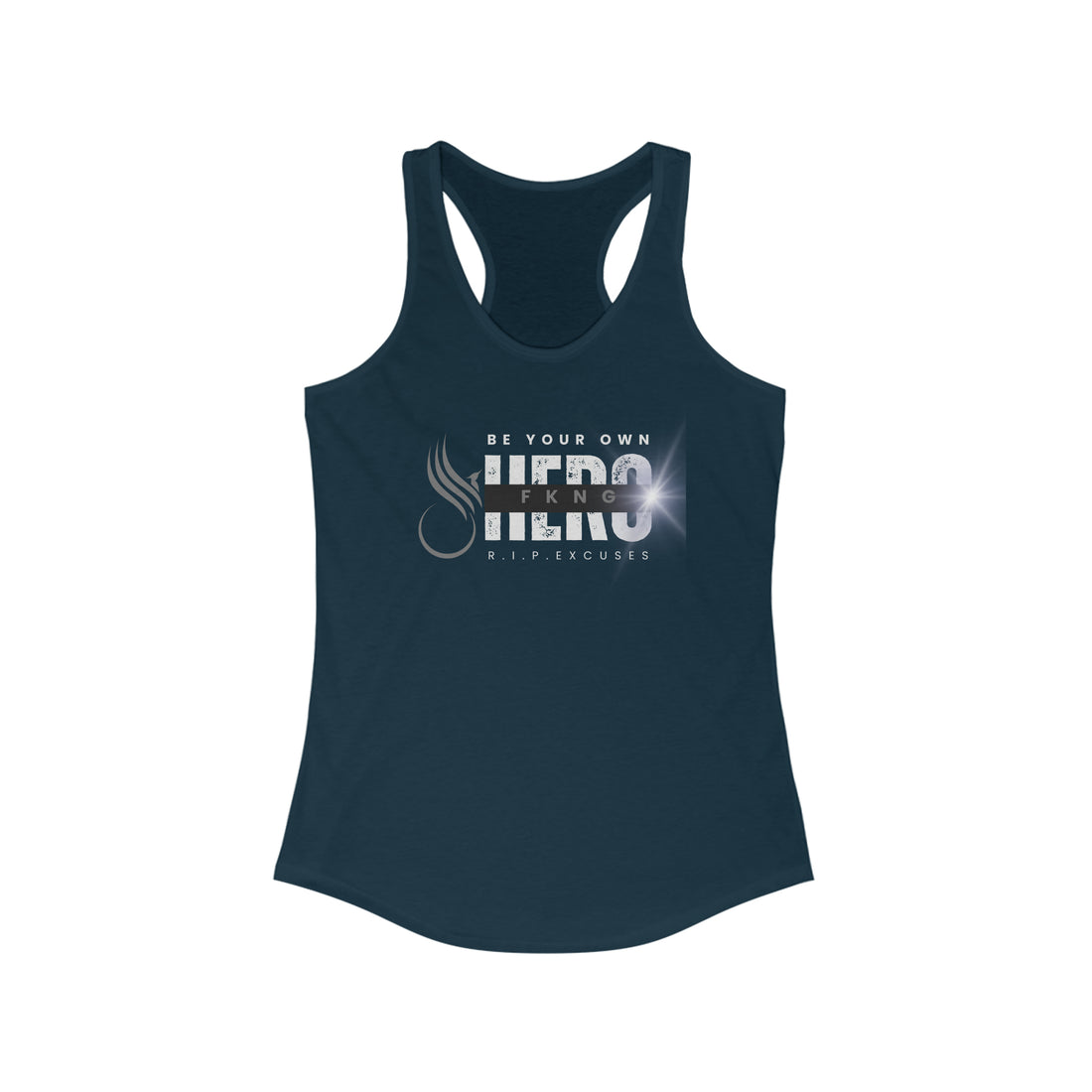 Women's Racerback Tank - Be Your Own Hero