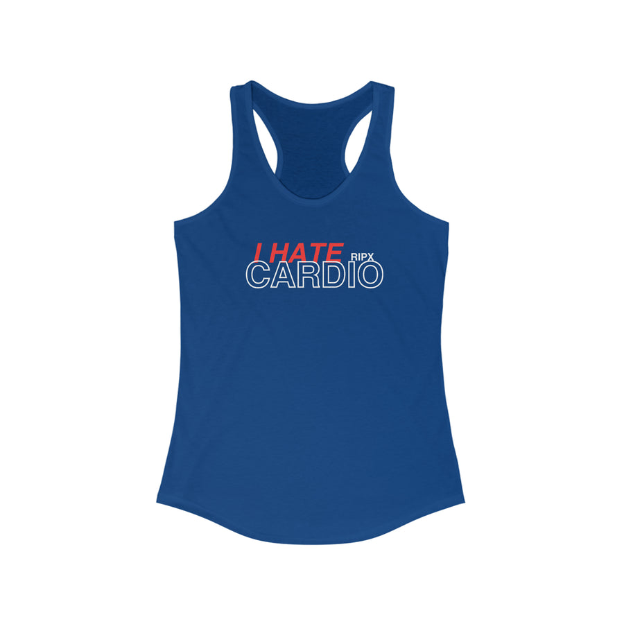 Women's Racerback - I Hate Cardio