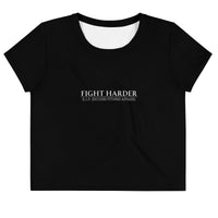 Crop Tee - Fight Harder