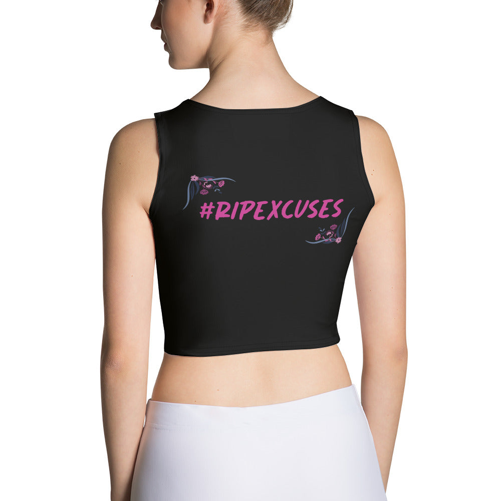 Crop Top - Flowers #RIP Excuses