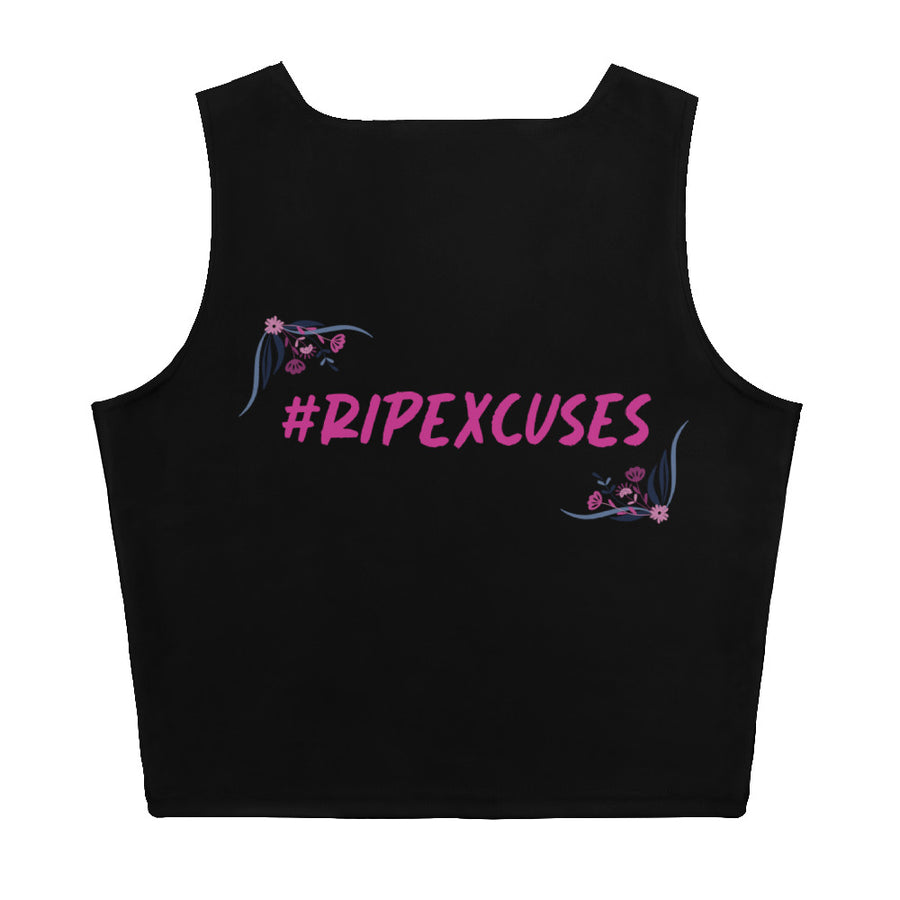 Crop Top - Flowers #RIP Excuses