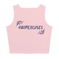 Crop Top - Flowers #RIP Excuses